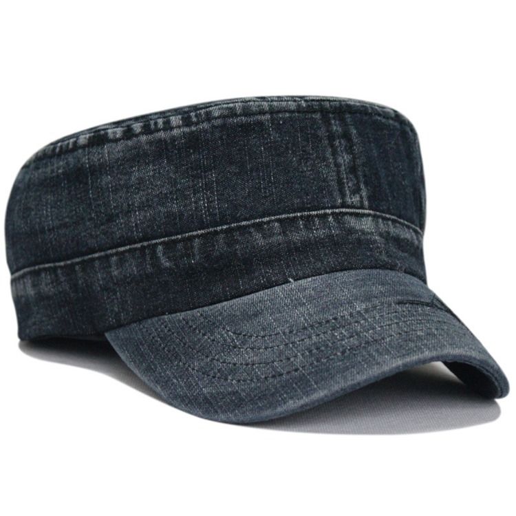 Herren Sport Washed Denim Schirmmütze