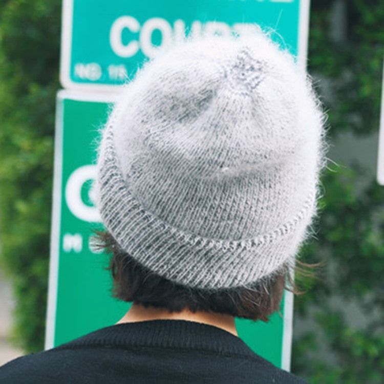 Warmmütze Mit Cony-haar Für Damen