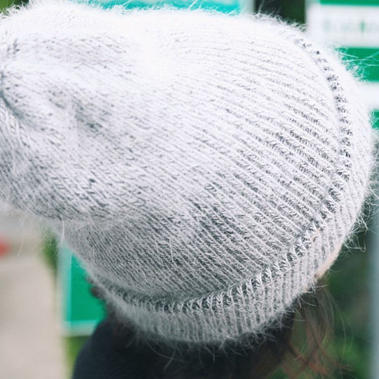 Warmmütze Mit Cony-haar Für Damen