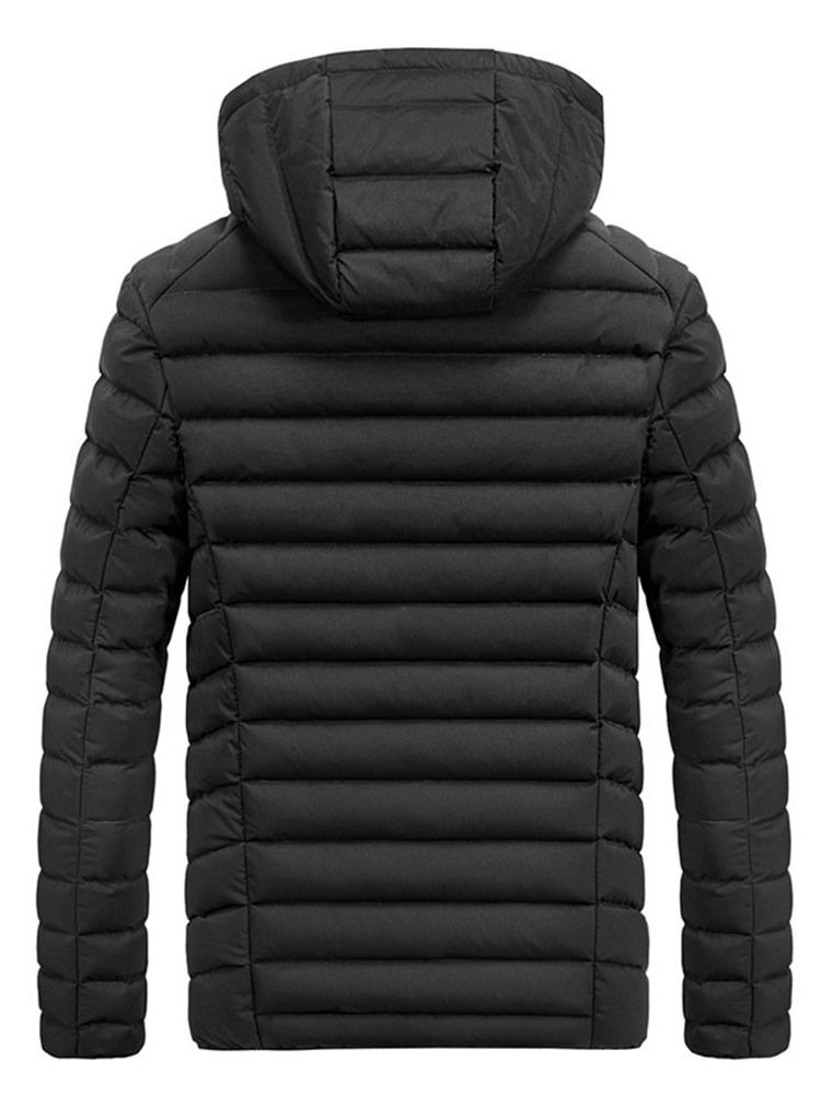 Standard Casual Herren Daunenjacke Mit Kapuze