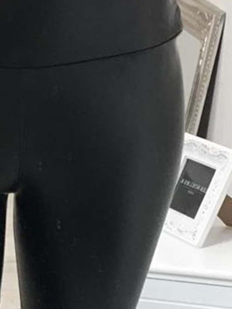 Einfache Lässige Mode-leggings Mit Hoher Taille Für Damen