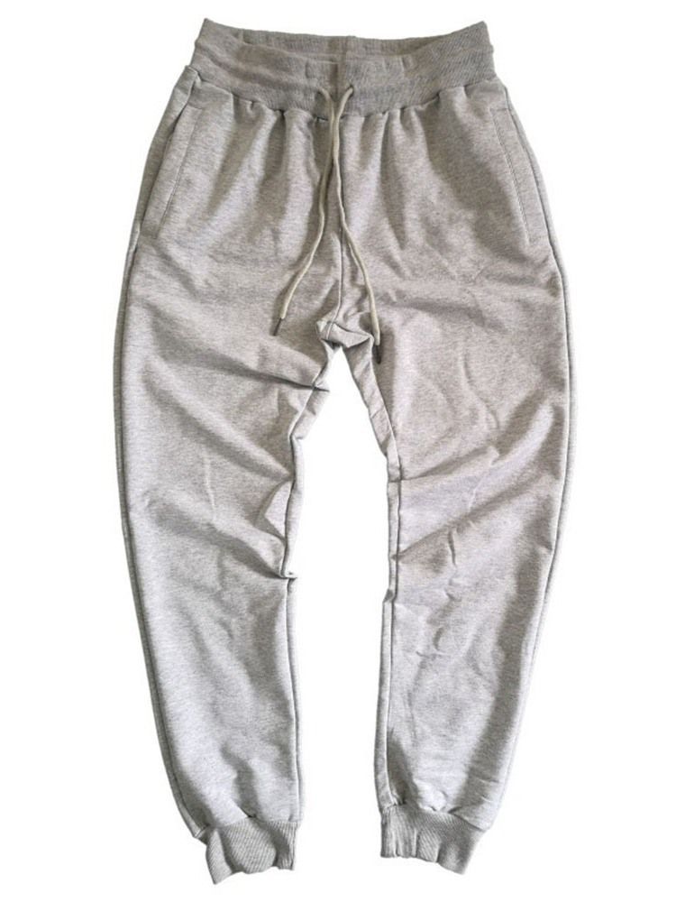 Herren Bleistifthose Einfache Frühlings-schnür-freizeithose