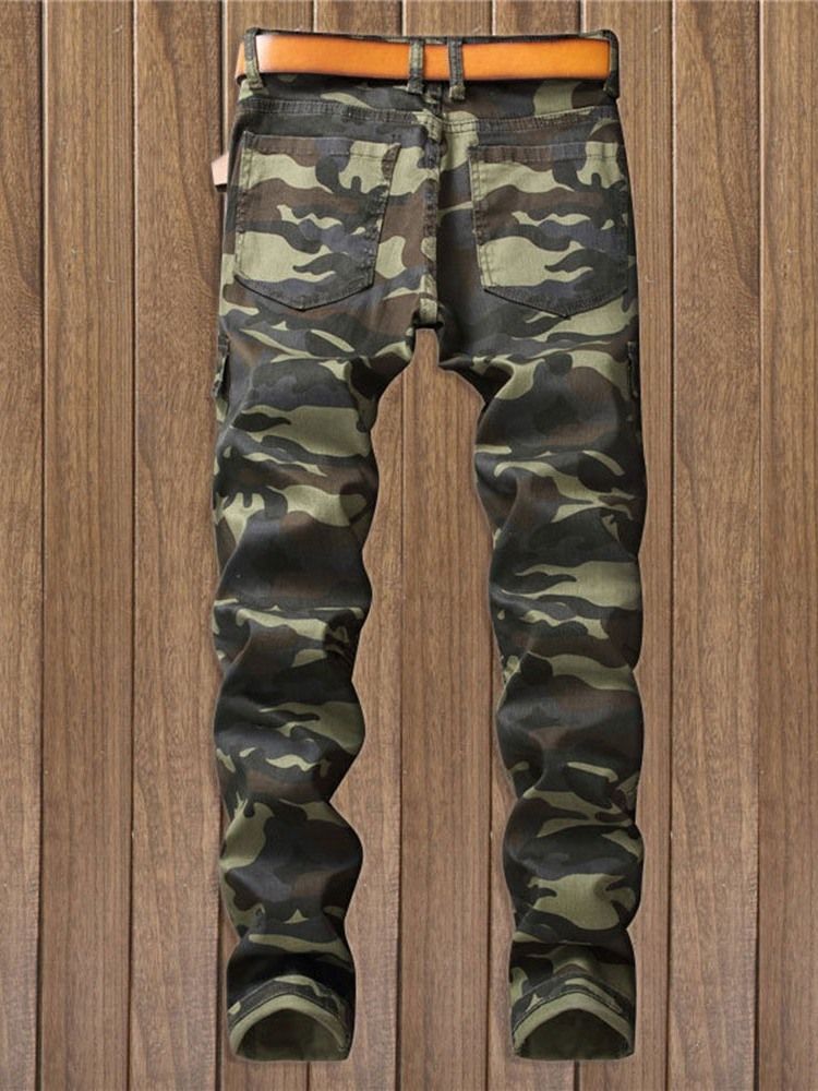 Herren Print Camouflage Casual Four Seasons Casual Pants