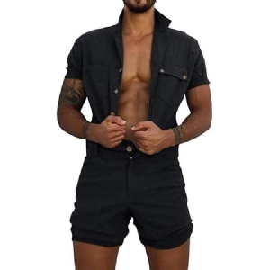 Herren Shorts Casual Jumpsuits Overalls