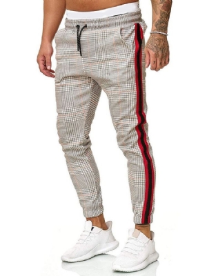 Männer Farbblock Bleistifthose Patchwork Casual Four Seasons Casual Pants