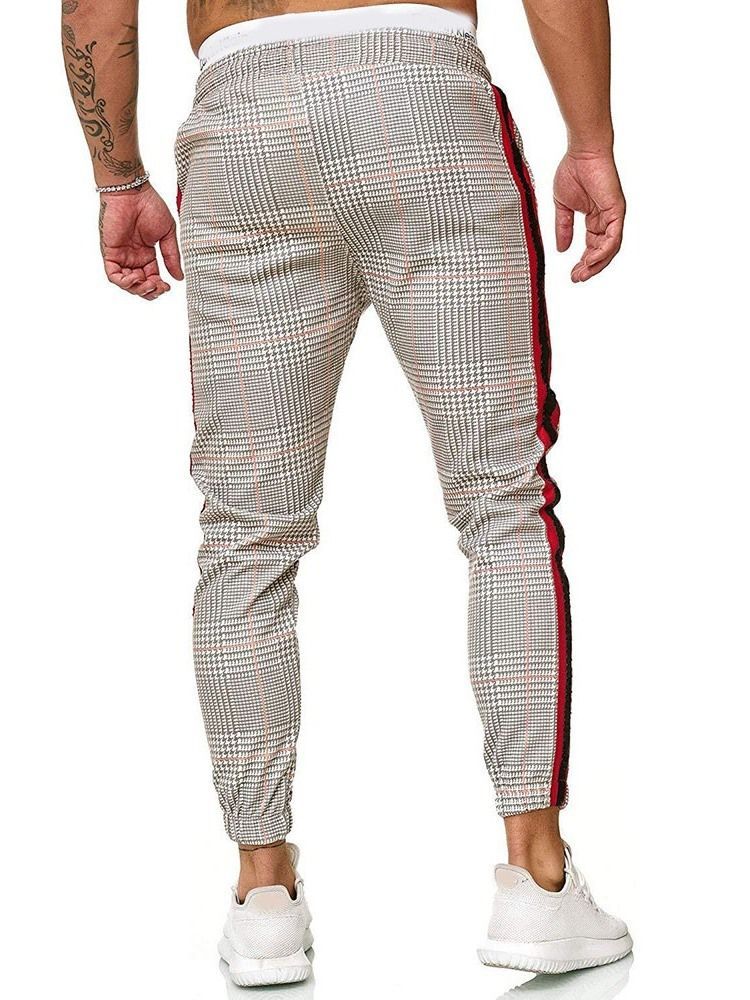 Männer Farbblock Bleistifthose Patchwork Casual Four Seasons Casual Pants