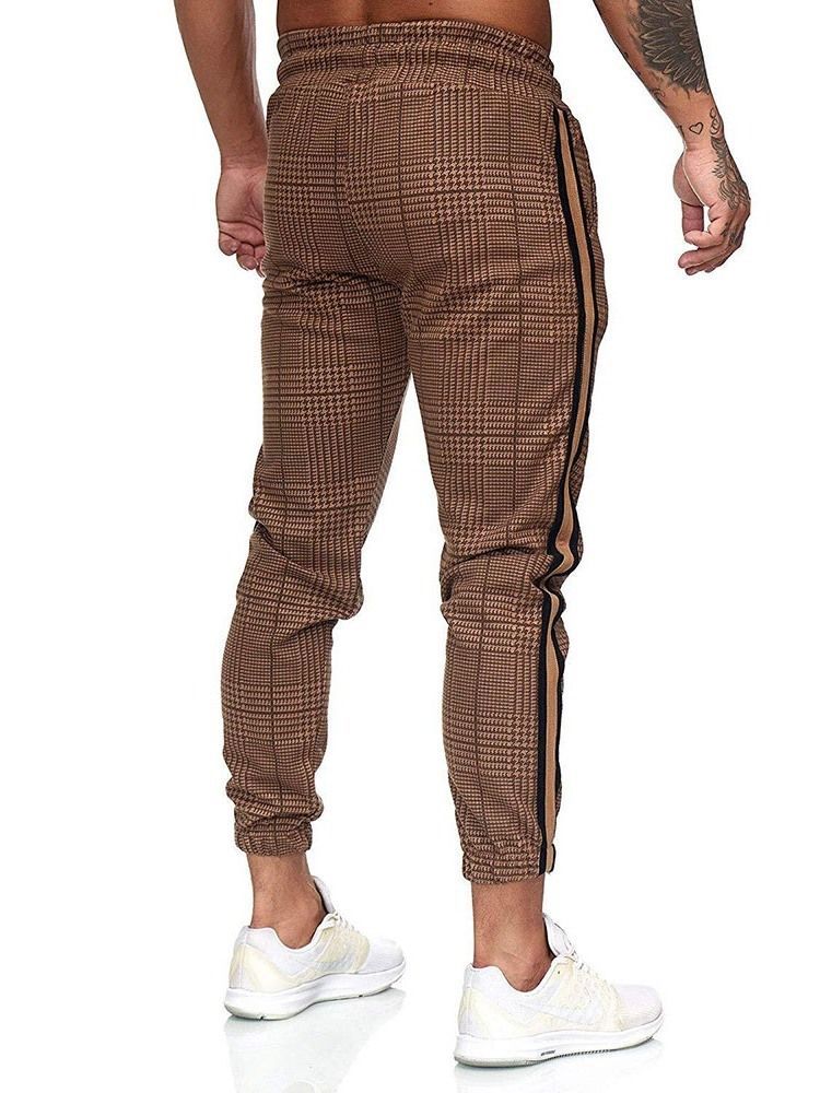 Männer Farbblock Bleistifthose Patchwork Casual Four Seasons Casual Pants