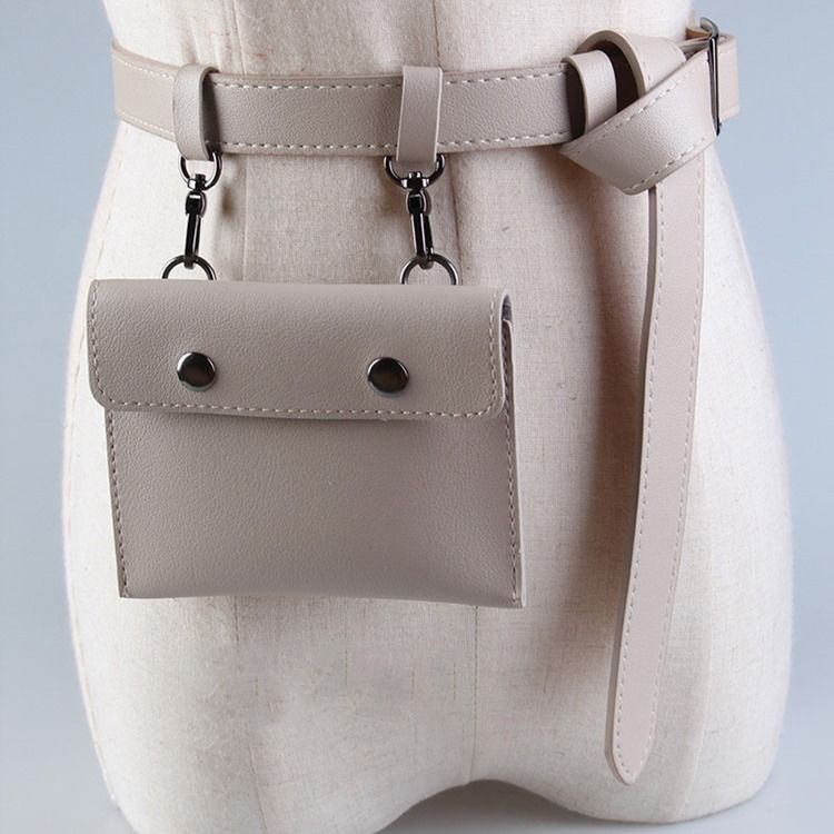 Faden Damen Pu Gürteltaschen Bag