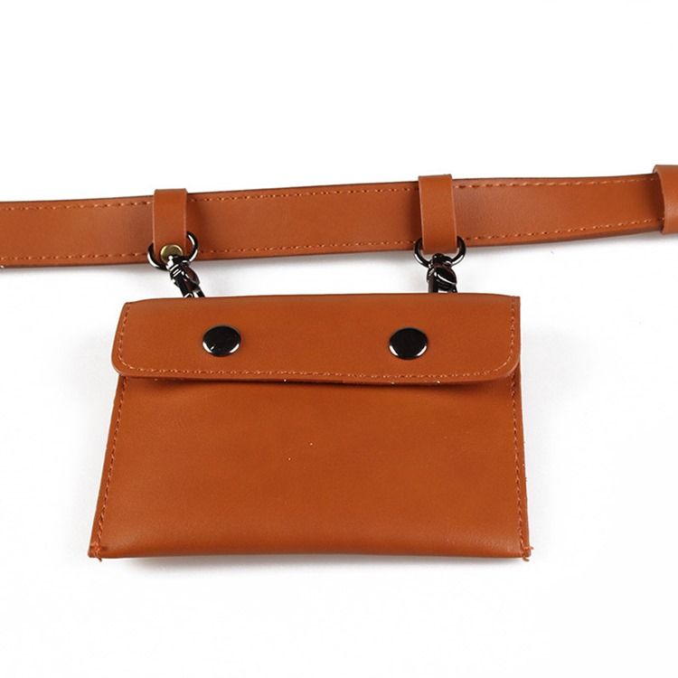 Faden Damen Pu Gürteltaschen Bag