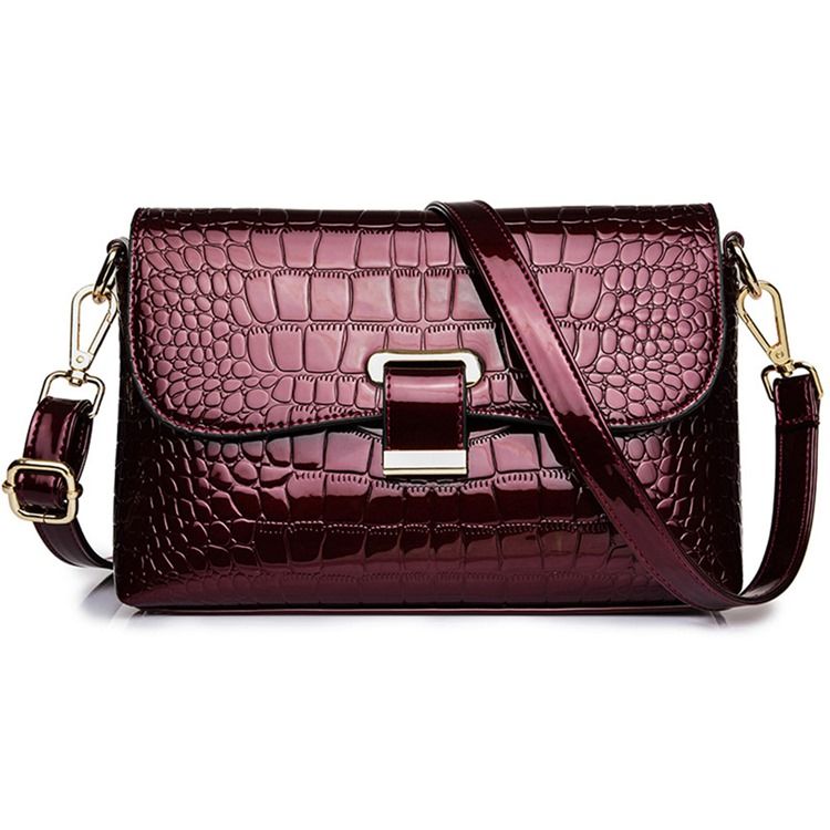 Mode Pu Alligator Crossbody Damentaschen