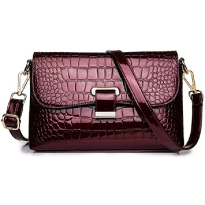 Mode Pu Alligator Crossbody Damentaschen