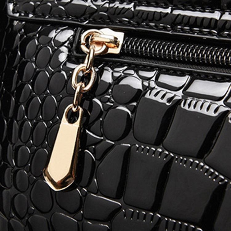 Mode Pu Alligator Crossbody Damentaschen