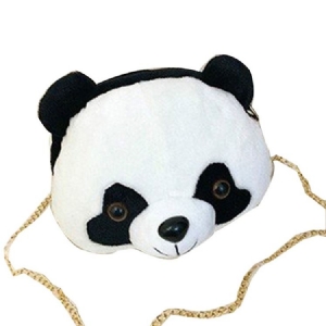 Panda Umhängetaschen Aus Polyester Mit Kette