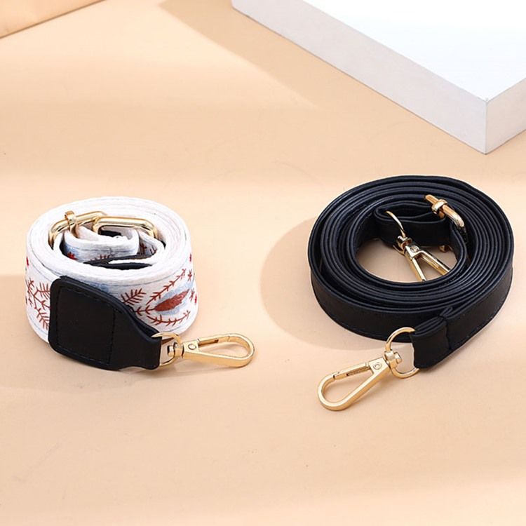 Pu Plain Thread Rectangle Casual Crossbody Bags