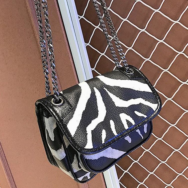 Umhängetasche Mit Zebrastreifen