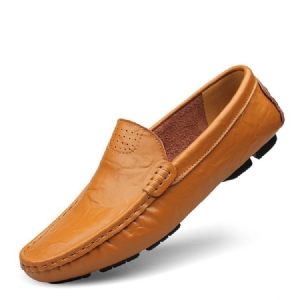 Einfache Slip-on Herren-loafer