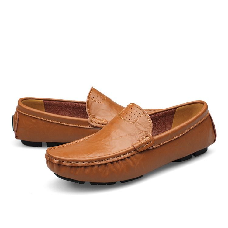 Einfache Slip-on Herren-loafer