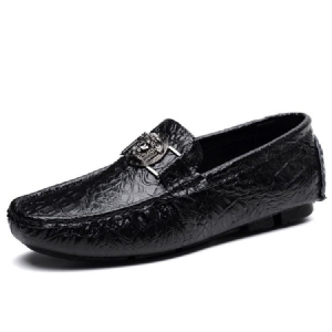 Herren Slip-on Low-cut Upper Plain Pu Freizeitschuhe