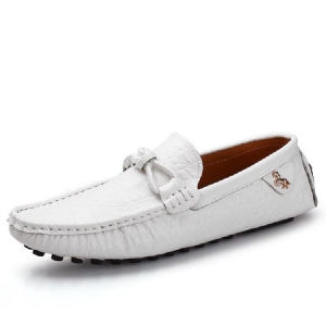 Plain Round Toe Slip-on Herren Freizeitschuhe