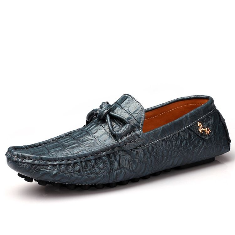 Plain Round Toe Slip-on Herren Freizeitschuhe