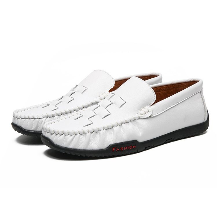 Plain Slip-on Round Toe Slip-on Herren Freizeitschuhe