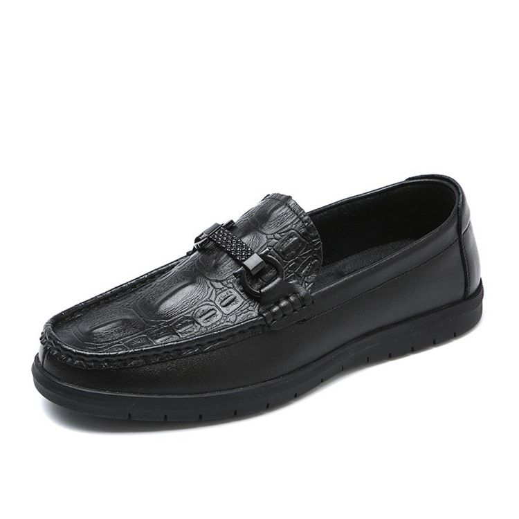 Pu Slip-on Low-cut Upper Herren Freizeitschuhe