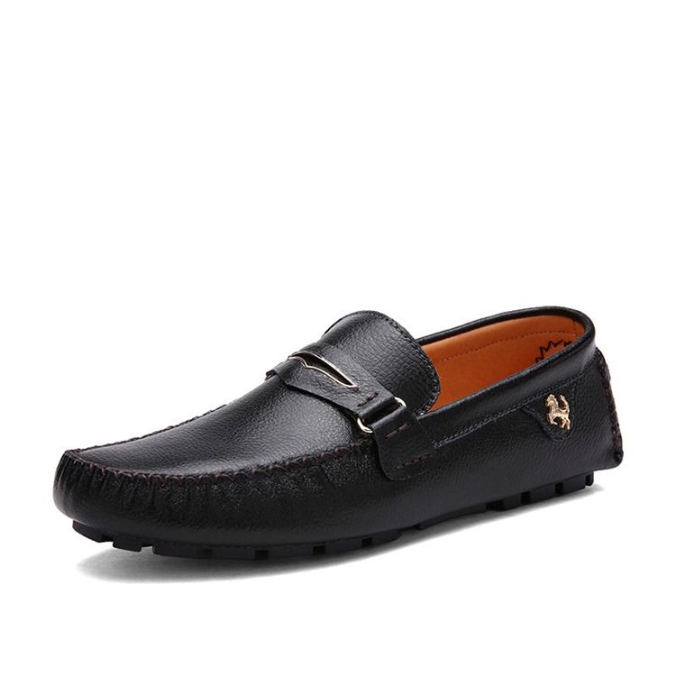 Schnalle Slip-on Herren Mokassin-gommino