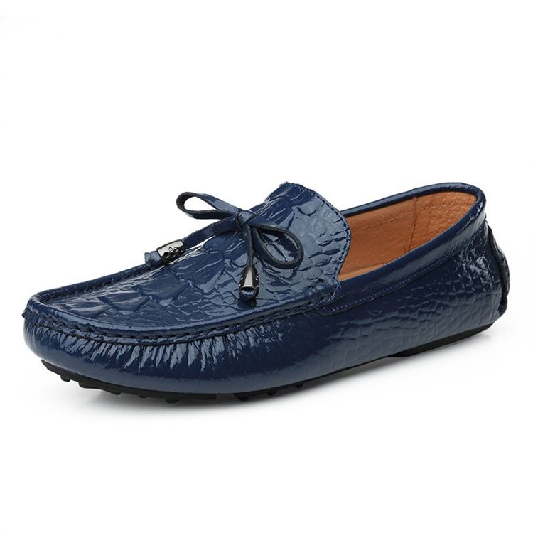 Slip-on Plain Round Toe Herren Freizeitschuhe