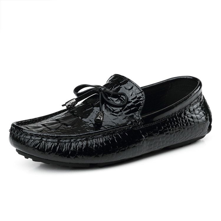 Slip-on Plain Round Toe Herren Freizeitschuhe