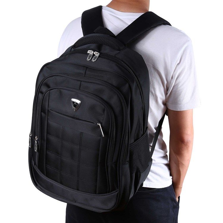 Einfache Büro-polyester-rucksack-laptop-taschen