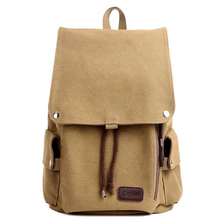 Leichter Canvas Rucksack Für Herren Im Koreanischen Stil