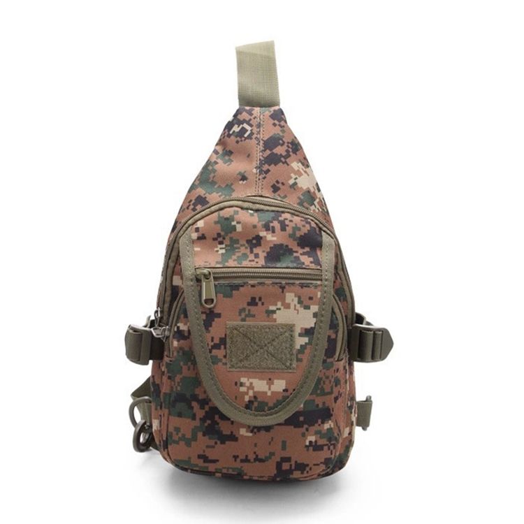 Oxford Schultertasche Unisex Camouflage Sling Bags