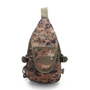 Oxford Schultertasche Unisex Camouflage Sling Bags