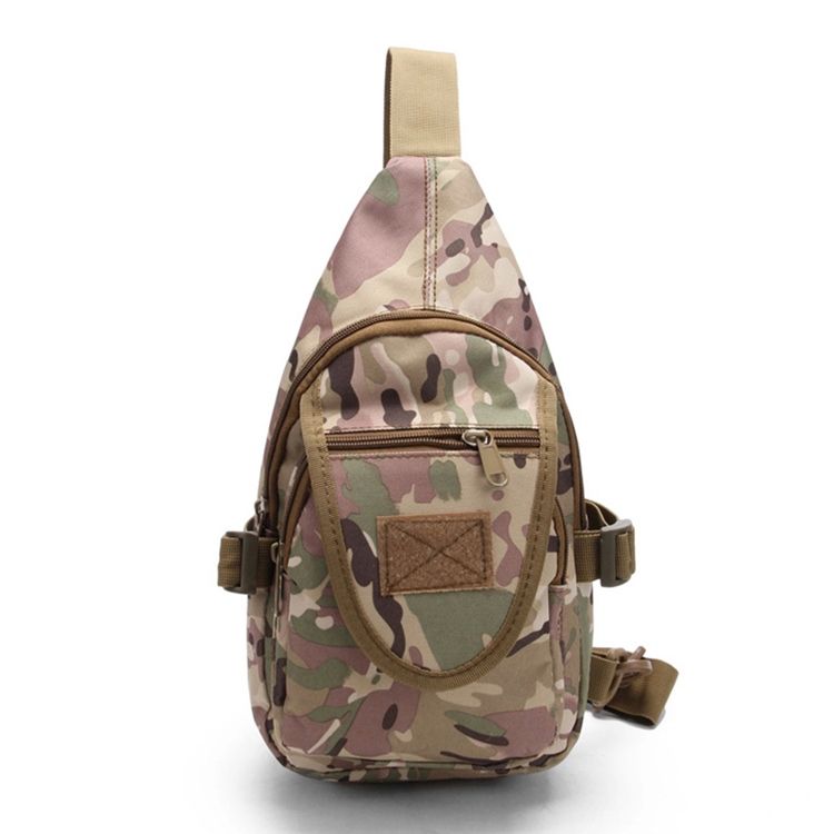 Oxford Schultertasche Unisex Camouflage Sling Bags