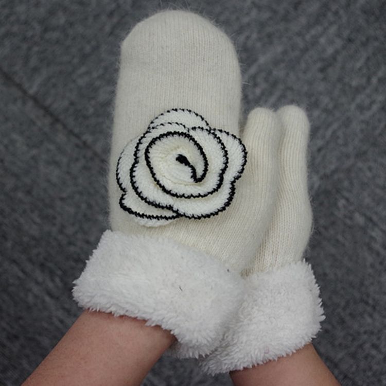 Camellia Pure White Damenhandschuhe