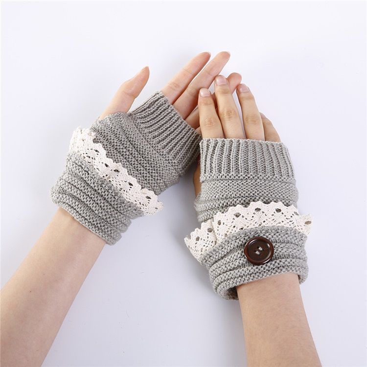 Damen-knopf-touch-screen Casual Winter-handschuhe Glo