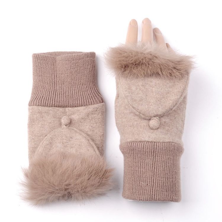 Damen Winter Keep Warm Flip Damenhandschuhe