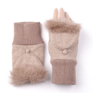 Damen Winter Keep Warm Flip Damenhandschuhe