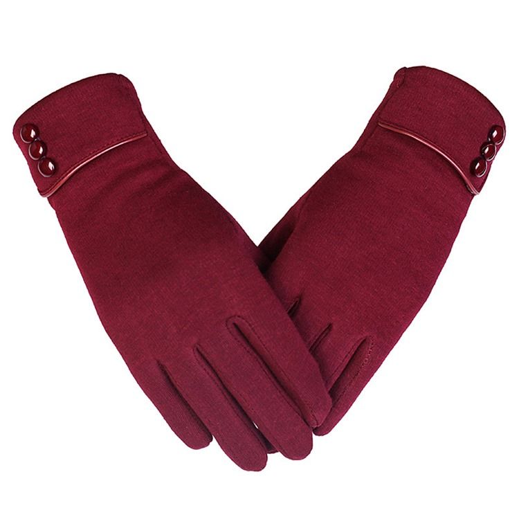 Einfache Einfache Winterhandschuhe Für Damen