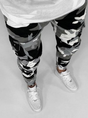 Bleistifthose Camouflage European Herren Jeans