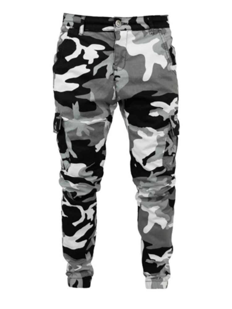 Bleistifthose Camouflage European Herren Jeans