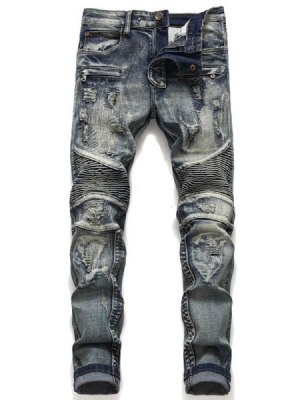 Getragene Vintage Zipper Herren Jeans Men