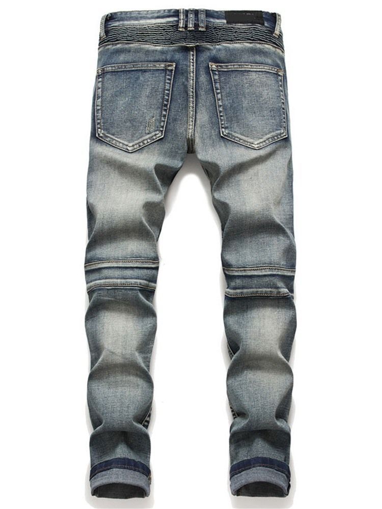 Getragene Vintage Zipper Herren Jeans Men