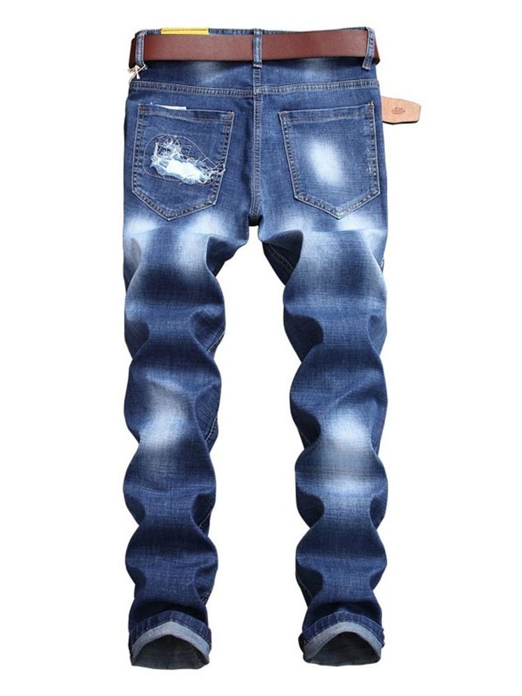 Herren Applikationen Gerader Reißverschluss European Jeans European