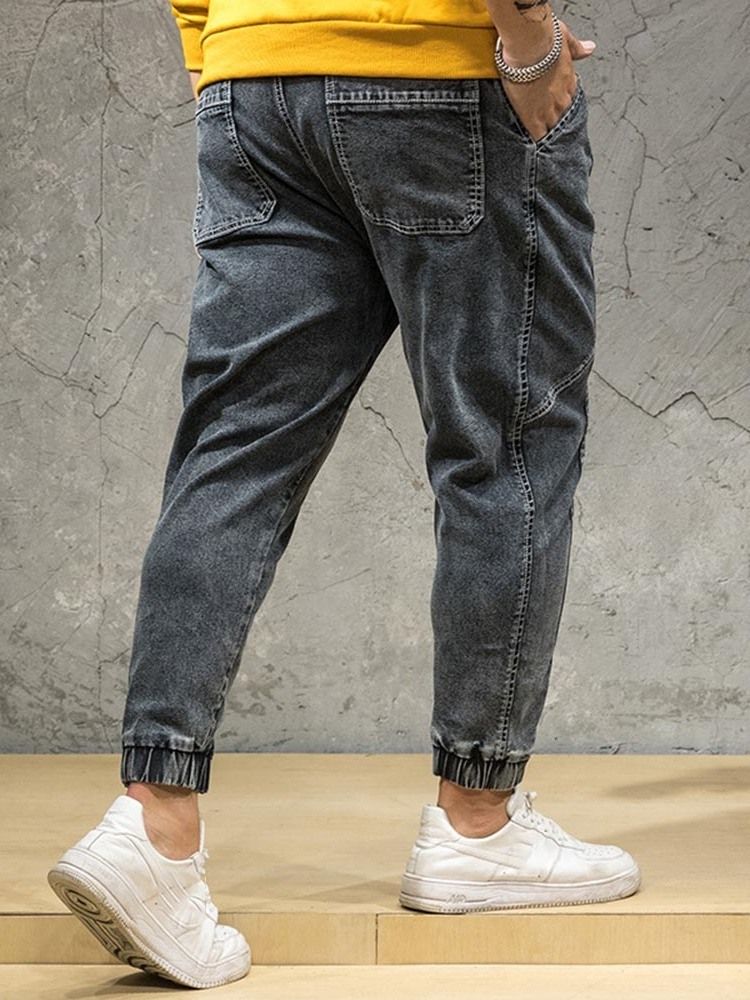 Pocket Japanese Zipper Herrenjeans