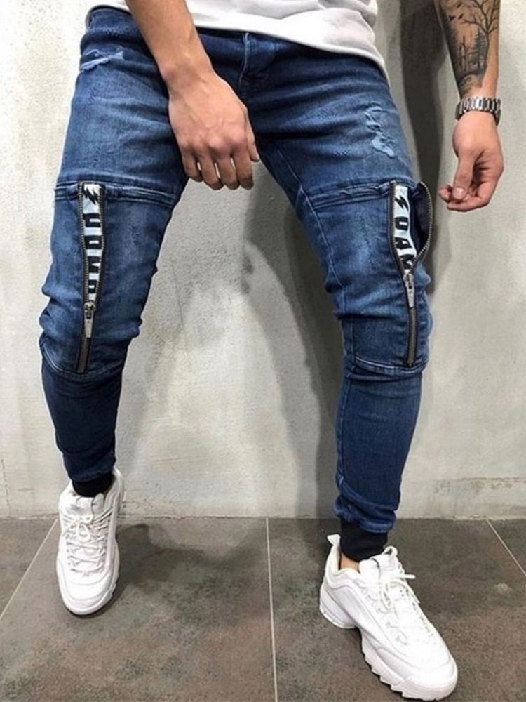 Slim Fashion Jeans Für Herren