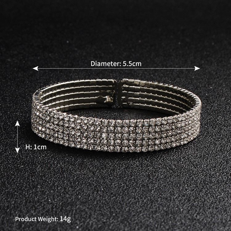 Diamant-reifenarmband