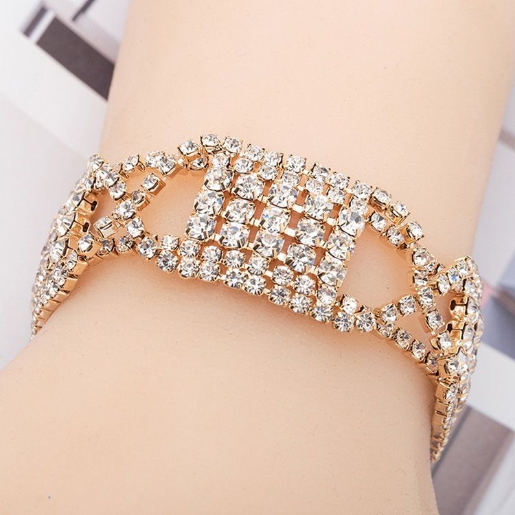 Romantische Diamant-jubiläums-armbänder Für Frauen