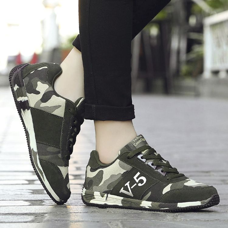 Camouflage Herren-sportschuhe