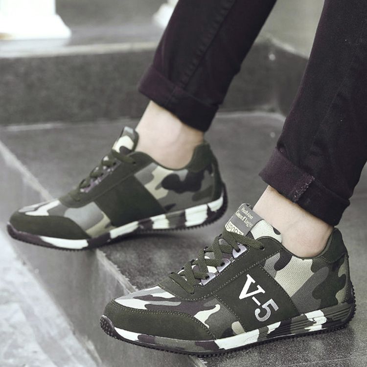 Camouflage Herren-sportschuhe